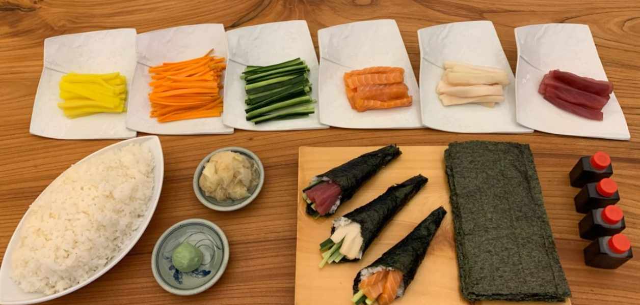 Co se dává do Sushi